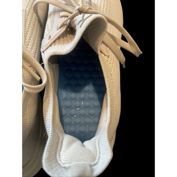 Flux Unisex Cream Adapt Runner Knit Wide Toe Box Running Shoes Men 12 Women 13.5 main image 8